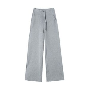 
Spring and Autumn New Model Modal Straight Leg Wide Leg Pants Women's Velvet Drape High Waist Slim Loose Yoga Sports Casual Pants