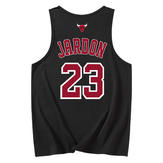 
Bulls retro Rose Rodman American basketball uniform cotton jersey sports vest vest men's sleeveless T-shirt