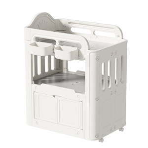
Le Yingfang baby diaper table baby multifunctional nursing table diaper changing removable newborn bathing crib