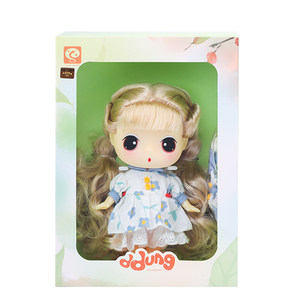 
Dongji dress up doll toy girl 3-6 years old confused glue doll princess doll clothes birthday gift