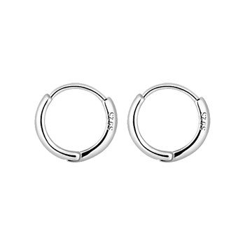 daisydream sterling silver circle earrings
