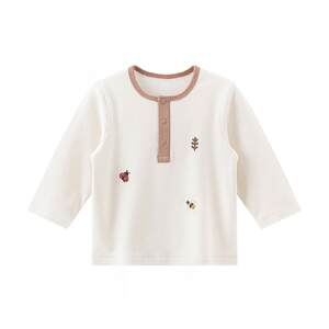 
Guaiqi Bear, men and women, pure cotton long-sleeved T-shirt, spring and autumn home clothes, infant tops, pajamas, base shirts