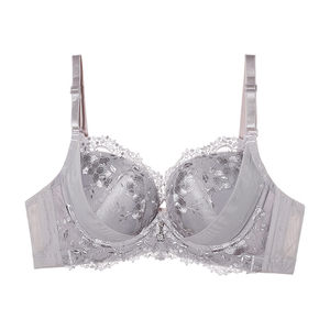 
Eve's Secret Words Light Lace Sexy Girl's Small Breasts Gathering Underwear Slimming Top Supporting Sagging Breathable Bra