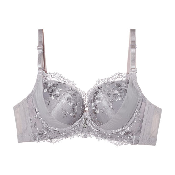 
Eve's Secret Words Light Lace Sexy Girl's Small Breasts Gathering Underwear Slimming Top Supporting Sagging Breathable Bra