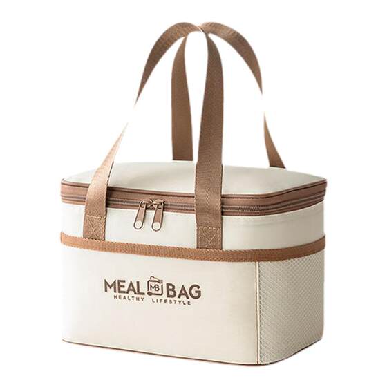 Lunch box heating bag lunch bag library thick -lift aluminum foil office worker elementary school students with rice waterproof lunch bag
