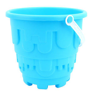 Children's beach set toys hourglass sand shovel plays sand mold tool baby plays water large plastic bucket

