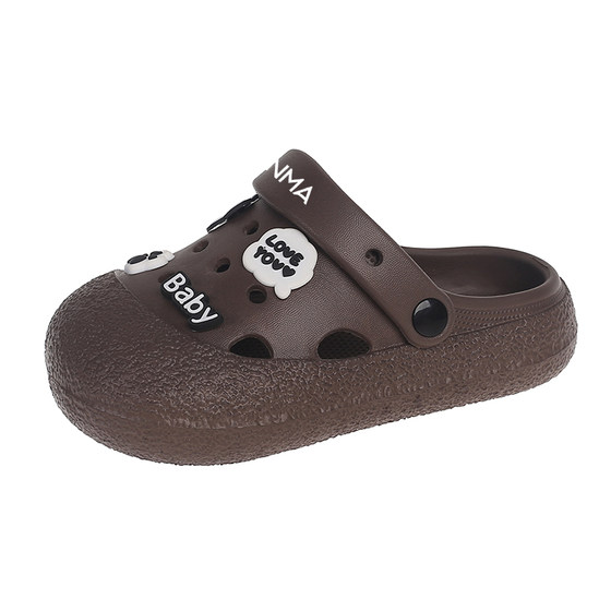 
Semir Croc Shoes Children's 2026 New Summer Indoor Home Beach Shoes Soft Sole Anti-Slip Sandal Slippers