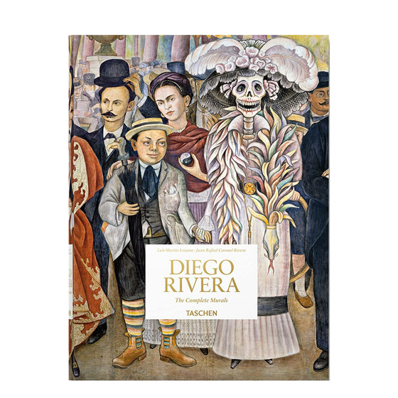 迭戈·里维拉：壁画全集 Diego Rivera. The Complete Murals 英文原版进口艺术作品集画册画集 善本图书