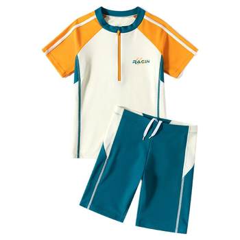 Children's swimsuit boys 2025 new split mid-size children
