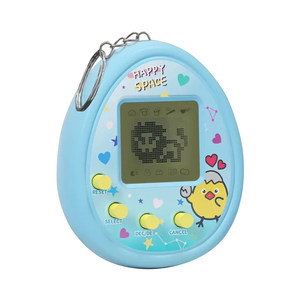 
2025 new electronic pet machine can evolve and feed into an animal game console, mini handheld elf toy for childhood