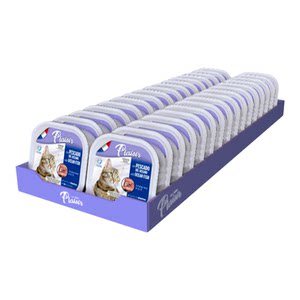 
White Pig Store French Plaisir Cat Lunch Box Cat Canned Staple Food Can Wet Food Chicken Meat Sauce