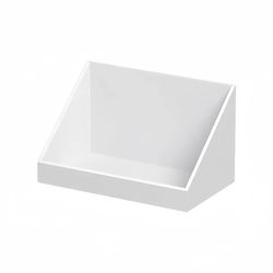 Mirror cabinet storage box bathroom washbasin cosmetics lipstick storage rack bathroom wall-mounted oblique finishing box