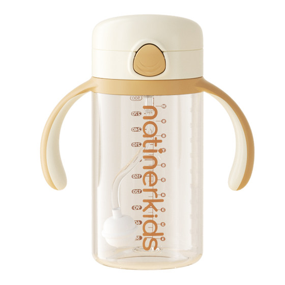 
Naitinger Learn to Drink Children's Water Cup 1-3 years old Direct Drink Straw Cup Anti-Checking Baby Water Cup Direct Drinking Bottle Baby