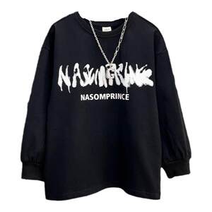 
Boys' long-sleeved T-shirt 2026 spring and autumn new style medium and large children's white cotton bottoming shirt children's fashionable inner top