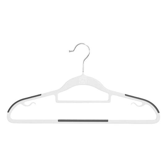 Jimei 5-Pack Plastic Clothes Racks - Non-Slip Combination Hangers