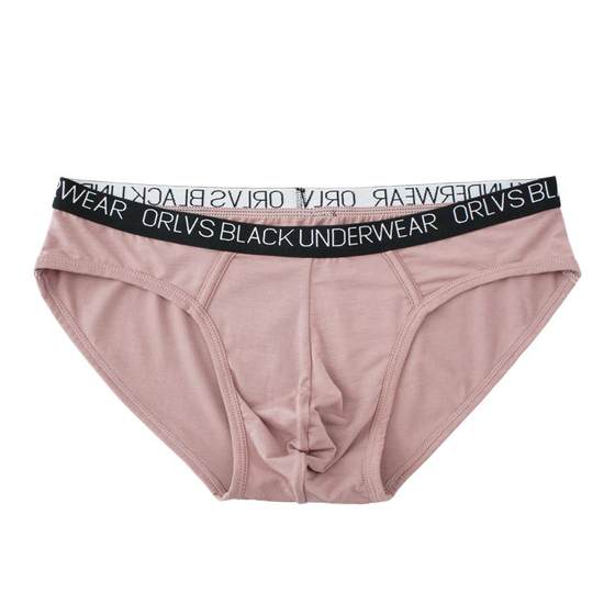 2 packed men's triangular underwear Modal narrowed low waist sexy U comfortable youth thin soft shorts free shipping