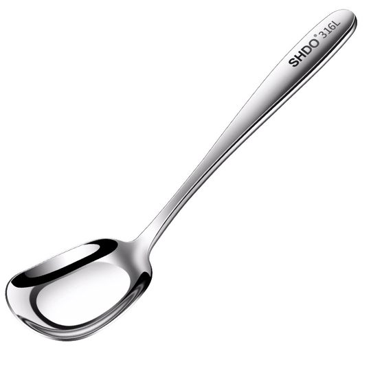 Shdo Spoon Shdo 316 Stainless Steel Long Handle Spoon - Dinner, Rice, Soup