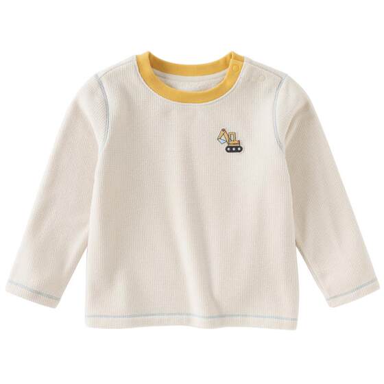 
David Bella children's long-sleeved T-shirt autumn and winter boys' bottoming shirt medium and large children's warm polar fleece inner top category A