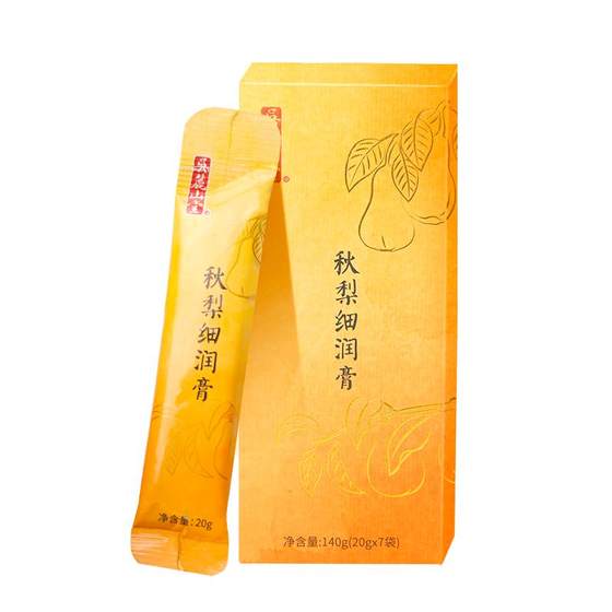 
Wulu Shantang Qiuli fine moisturizing ointment for drinking with water 20g*7 bags/box