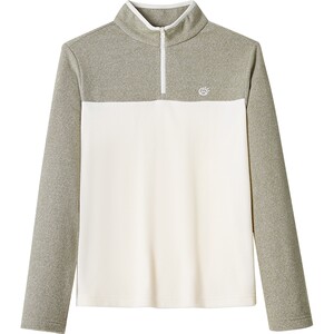 
Tantuo Outdoor Warm Fleece Jacket for Men and Women Jacket Liner Bottoming Shirt Hiking Stand Collar Long Sleeve T-shirt