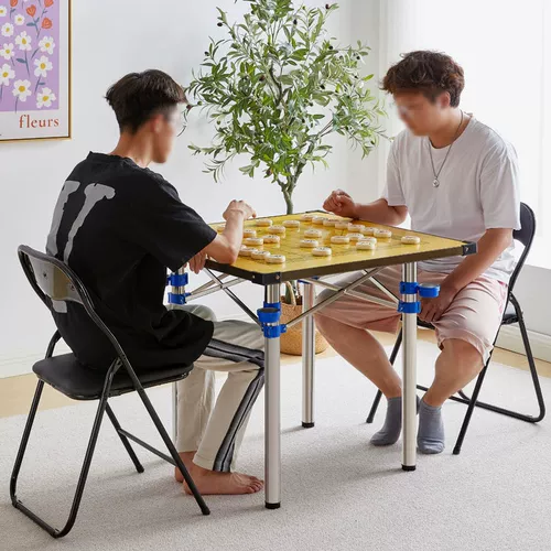Шахматный стол складывание дома много -функциональный открытый развлекательный стол.