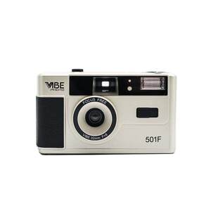 New German VIBE 501F camera non -disposable retro film camera 135 film fool with flash