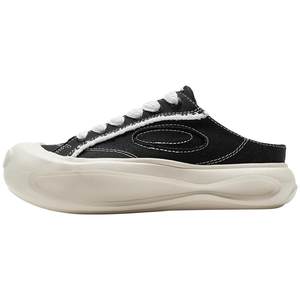 Xtep canvas shoes one-step 2025 winter new shoes trendy white shoes women's shoes sports casual shoes sneakers