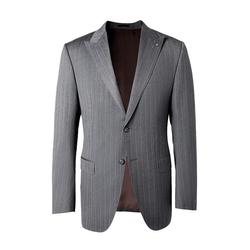 Victor Suit Men's Vbc Imported Fabric Pure Wool Wedding Stripes