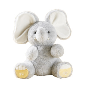 
babygreat elephant doll peek-a-boo toy baby head-up training artifact Children's Day gift
