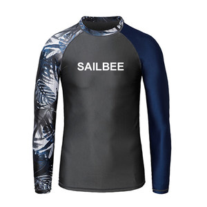 Korean diving suits for men's quick-drying sun protection jellyfish surfing suits slimming hot spring split swimsuit long sleeves trousers
