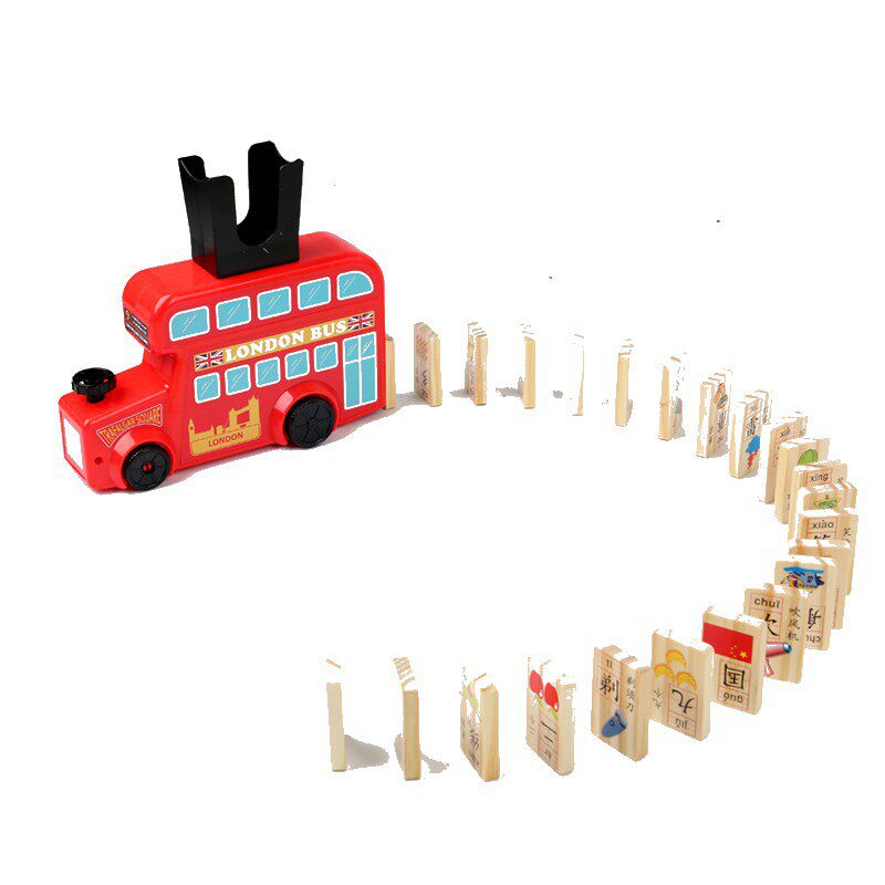 SUTIMSHE Lot de 8 plateaux de domino en bois naturel pour trains mexicains, supports de tuiles de domino, support double pour 12 carreaux, poulet et autres jeux de dominos, dominos non inclus