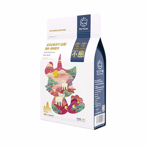 
[Wangcai] Freeze-dried cat staple food, raw bone and meat cat food, long meat, hair and gills, nutritious kittens 400g