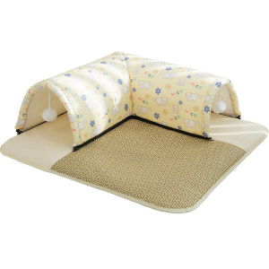
Cat nest, summer cat tunnel, cat shelter, cat bed, removable and washable cat mat, kennel, four-season universal pet supplies