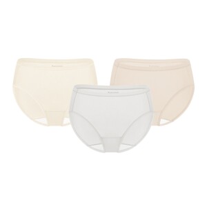 The cotton era ladies pants pants pure cotton underwear, medium high waist, abdomen, buttocks, trousers, girl shorts
