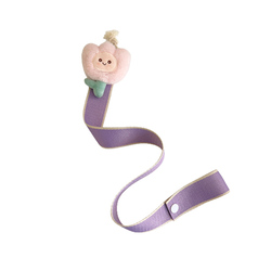 Cartoon Plush Hair Clip Storage Belt Cute Multi-functional Hanging Clip Hair Hoop Hair Ring Baby Hair Accessories Finishing Belt Female