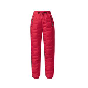 
Yalu's popular winter high-waisted lightweight down pants for women, fashionable and versatile, fluffy, lightweight windproof and cold-proof cotton pants.