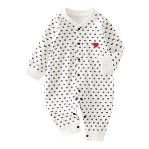 
0-2 years old baby jumpsuit, spring and autumn pure cotton clothes, newborn baby long-sleeved outdoor crawler suit for boys and girls, all seasons