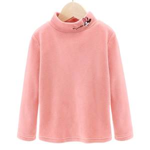 
Disney Girls' Bottoming Shirts Children's Long Sleeve T-Shirts Girls' Warm Style Tops Autumn Clothing Spring Autumn Medium and Large Children's Clothing