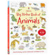 Usborne出品 动物大贴纸书 Big Sticker Book of Animals 英文原版 尤斯伯恩0-6岁幼儿宝宝趣味益智启蒙贴纸书进口英语书籍平装版