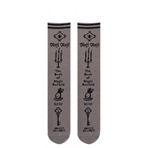 
Roji Magic Rabbit pure cotton Lolita socks for women autumn warm uniform mid-calf socks thick Japanese stovepipe socks