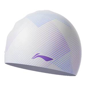 
Li Ning Swimming Cap Women's 2026 New Long Hair Extra Large Comfortable Silicone Swimming Cap High-Looking Waterproof No Head Circumference