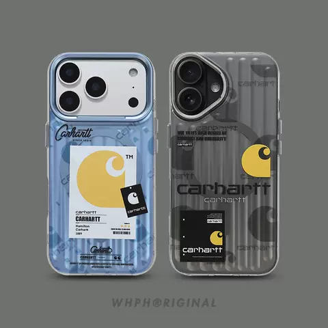 Carhartt Logo Clear iPhone Case for iPhone 13 – 17