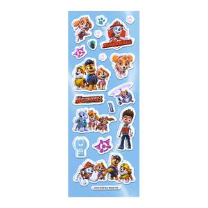 Wangwang team bubble sticker children 3D three -dimensional cartoon paste painting male and female puzzle waterproof kindergarten reward stickers
