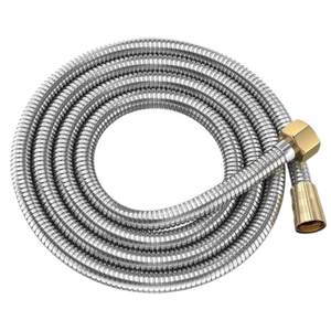 
Rain shower water pipe bathroom 1.5/2 meters explosion-proof stainless steel hose water heater high temperature resistant bath pipe accessories