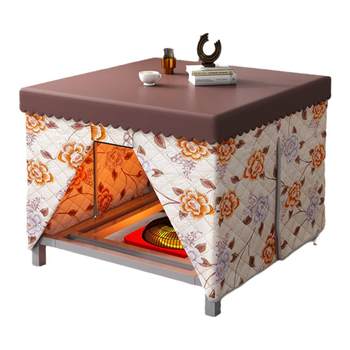 Fire table household folding table fire rack