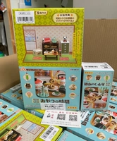 Spot японская версия Food Player Rement Play Play Original Blind Box Showa Dessert Time Furniture Электрическая еда