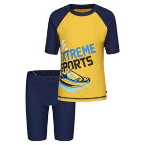 
Decathlon split sun protection swimsuit boys' swimming trunks men's major children's professional swimsuit youth training IVA1