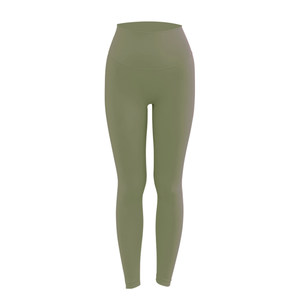 
LAN Xiaoke Blue peach hip high-waisted yoga pants without embarrassment butt lift fitness pants with pockets to wear outside sports pants