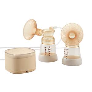 
[Dad Sampling] October Crystal Electric Breast Pump Bilateral Breast Pump P3 Fully Automatic Pregnant and Postpartum Silent Postpartum