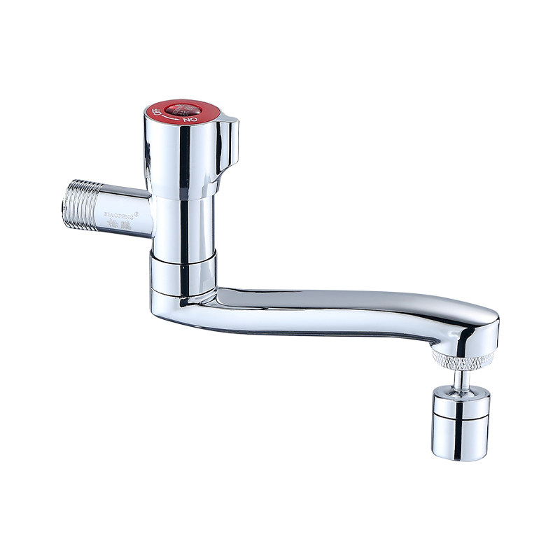Kupfer-Einzelkaltwasserhahn Mit Schnellöffnung – Für Waschmaschine, Moppbecken & Pool, G1/2" Gewinde